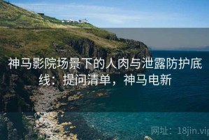 神马影院场景下的人肉与泄露防护底线：提问清单，神马电新