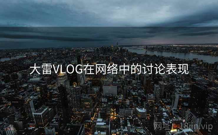 大雷VLOG在网络中的讨论表现