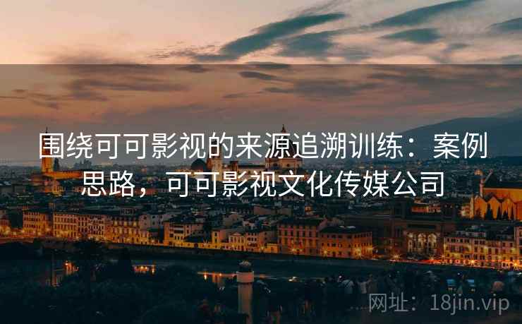 围绕可可影视的来源追溯训练：案例思路，可可影视文化传媒公司