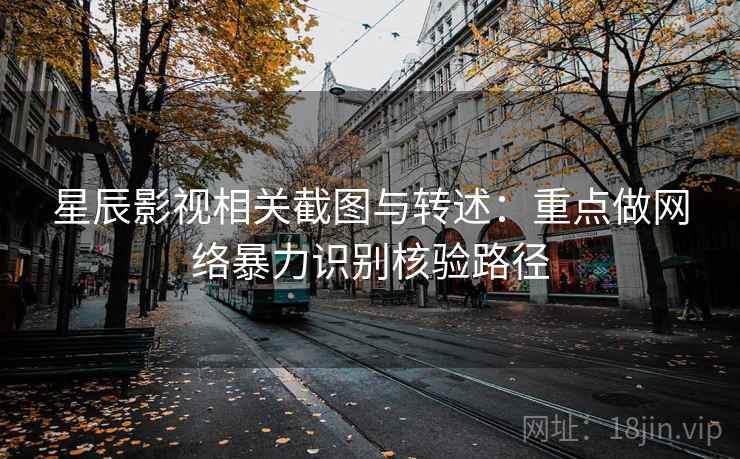 星辰影视相关截图与转述:重点做网络暴力识别核验路径 星辰影视相关截图与转述:重点做网络暴力识别核验路径