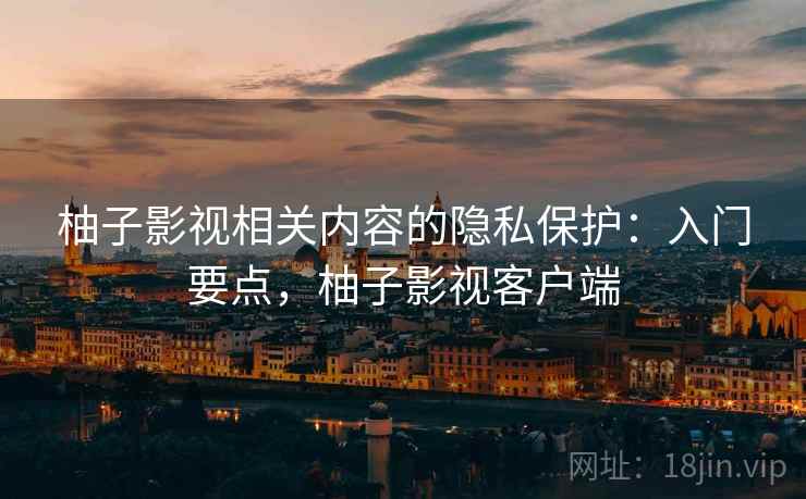 柚子影视相关内容的隐私保护:入门要点,柚子影视客户端 柚子影视相关内容的隐私保护:入门要点,柚子影视客户端