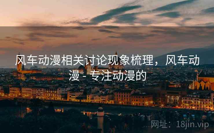 风车动漫相关讨论现象梳理,风车动漫 - 专注动漫的 风车动漫相关讨论现象梳理,风车动漫 - 专注动漫的