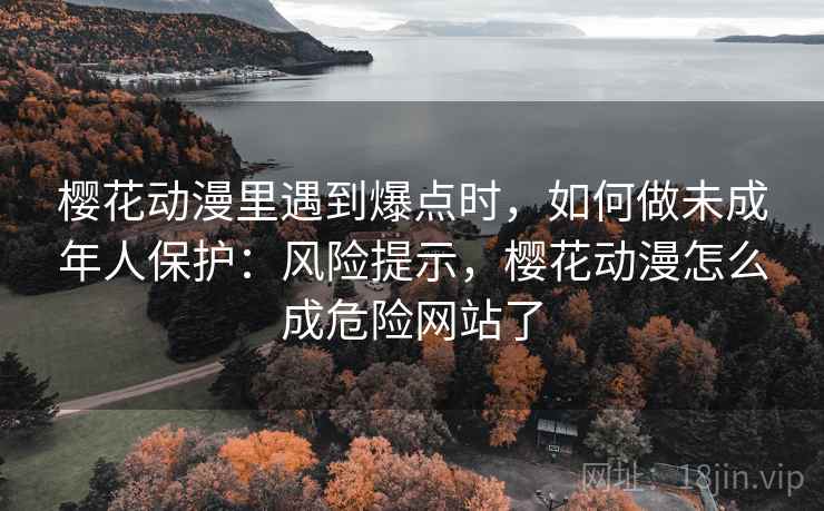 樱花动漫里遇到爆点时，如何做未成年人保护：风险提示，樱花动漫怎么成危险网站了