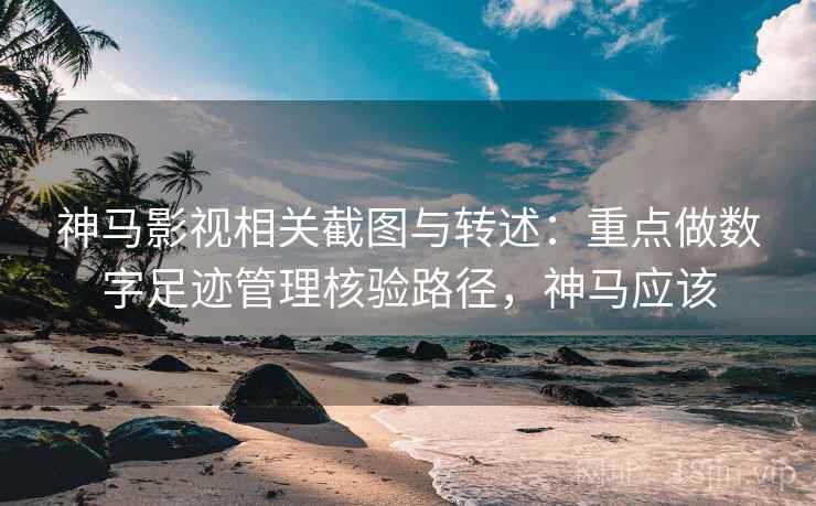 神马影视相关截图与转述：重点做数字足迹管理核验路径，神马应该